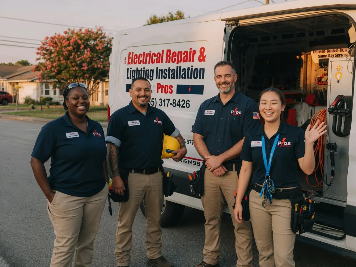 Licensed Electrician company in Shongaloo, LA